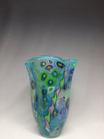 Garrelts Fluted Vase