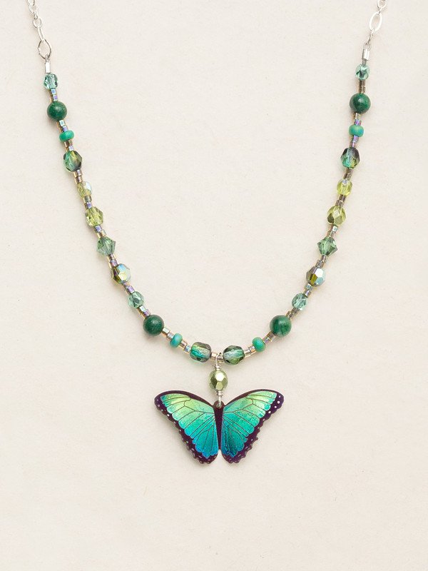 Holly Yashi Bella Butterfly Beaded Necklace