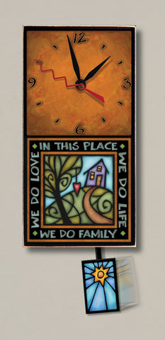 MC We do Family Clock